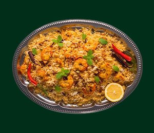 Prawns Biryani